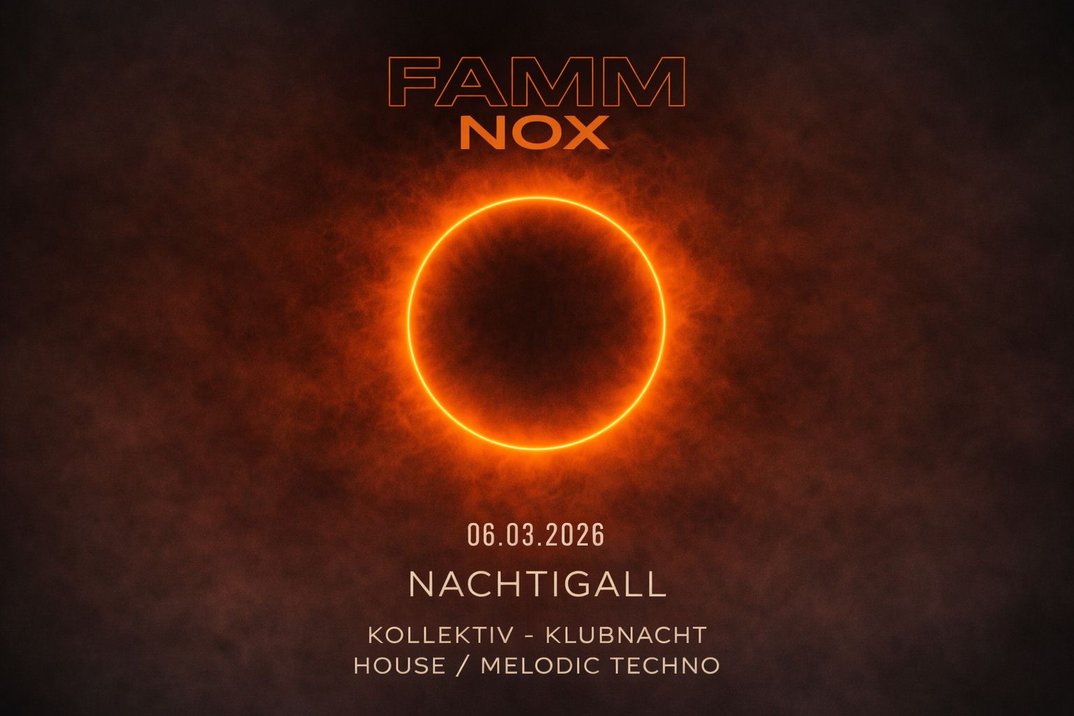 FAMM nox - Klubnacht