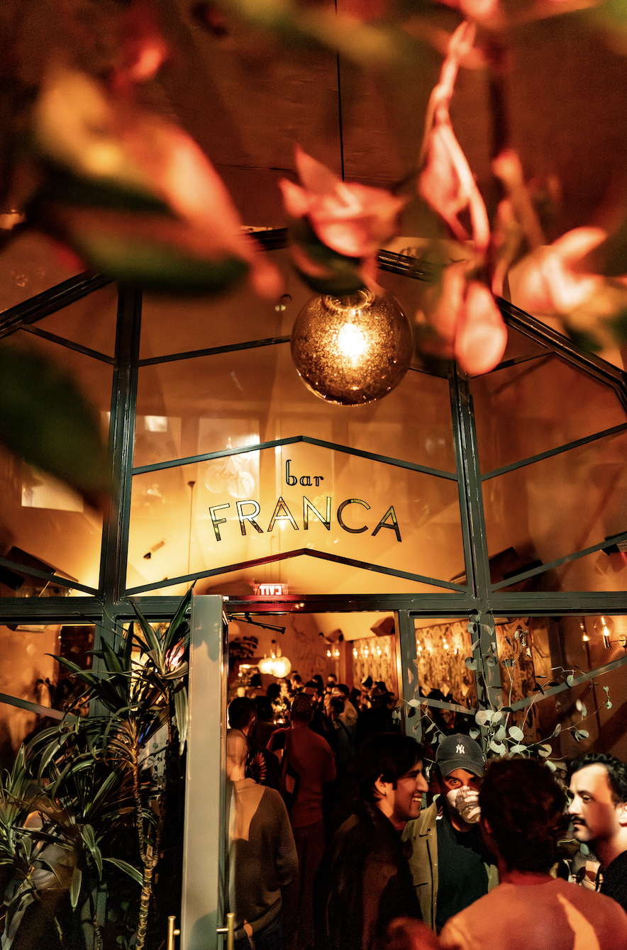 Demi Riquisimo takes over Bar Franca