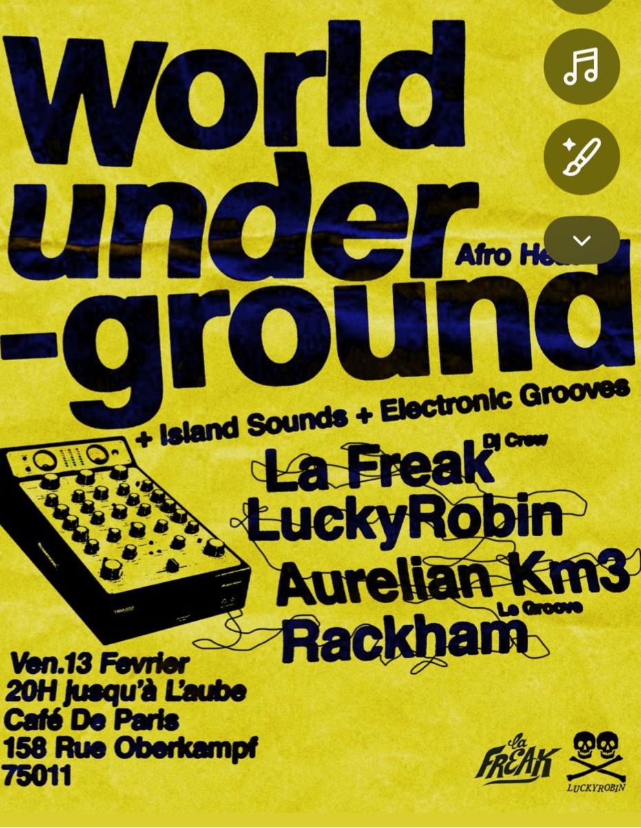 WORLDWIDE UNDERGROUND by LA FREAK