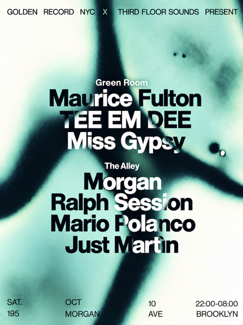 Golden Record NYC x Third Floor Sounds present Maurice Fulton