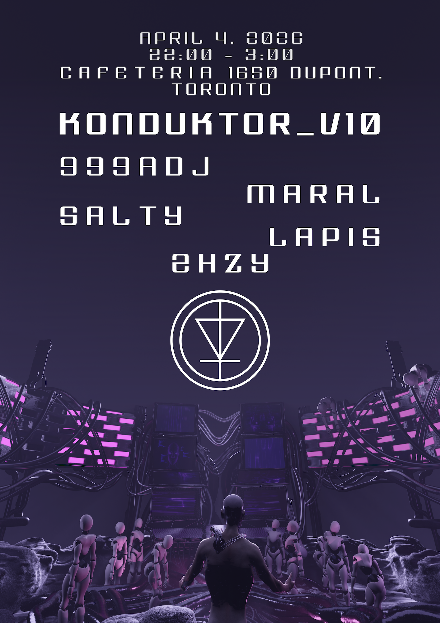 KONDUKTOR_V10: MAINFRAME w/ 999ADJ, Salty, Maral, 2HZY, LAP15