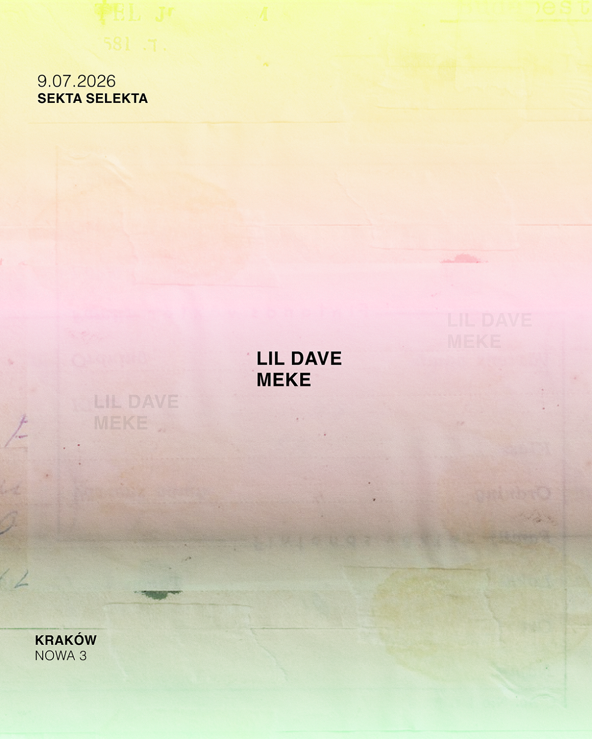 Sekta Selekta: Lil'Dave, Meke — Sekta Selekta, Краков