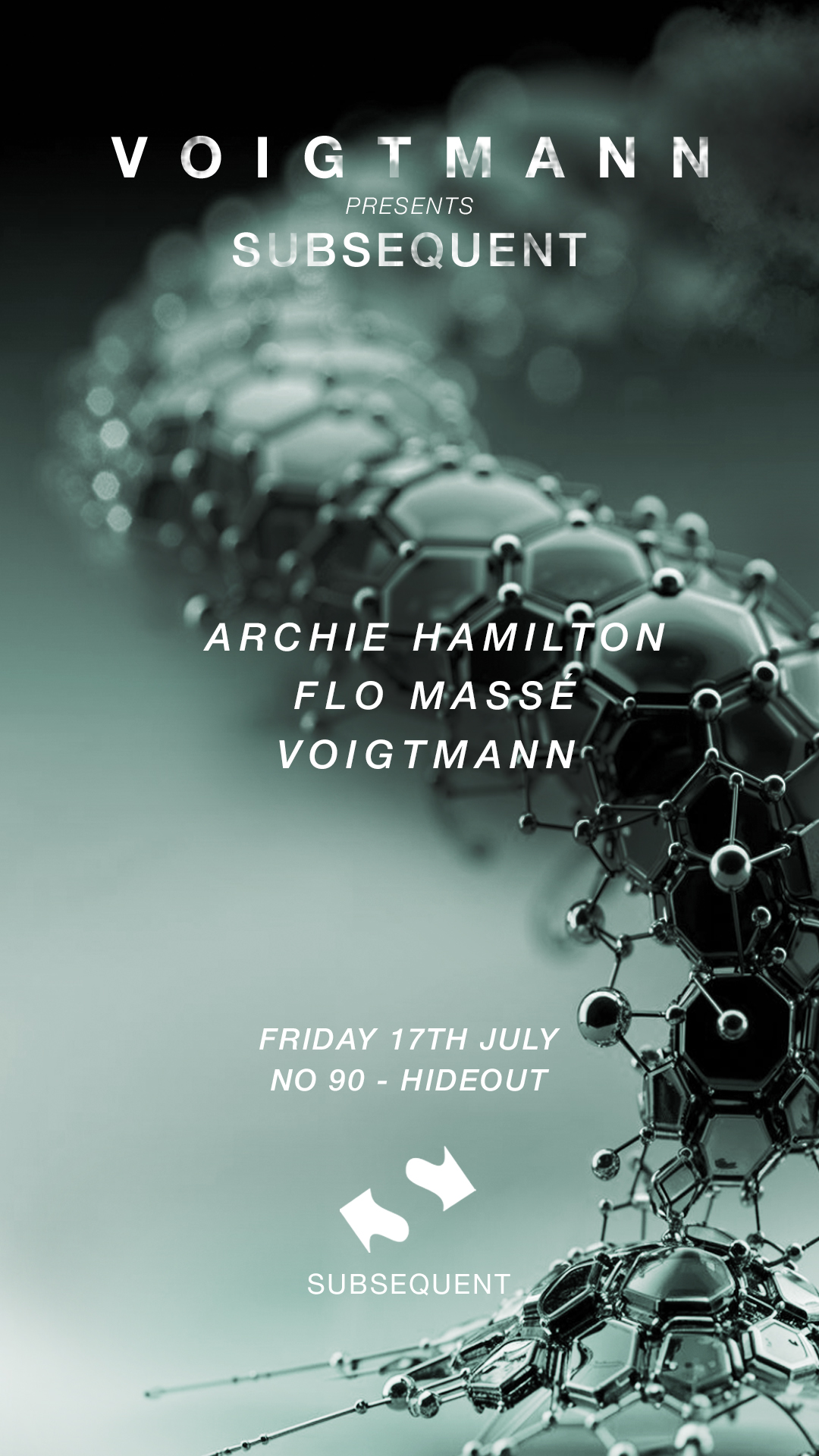 Voigtmann pres. Subsequent with Archie Hamilton, Voigtmann & Flo Masse NO 90 HIDEOUT
