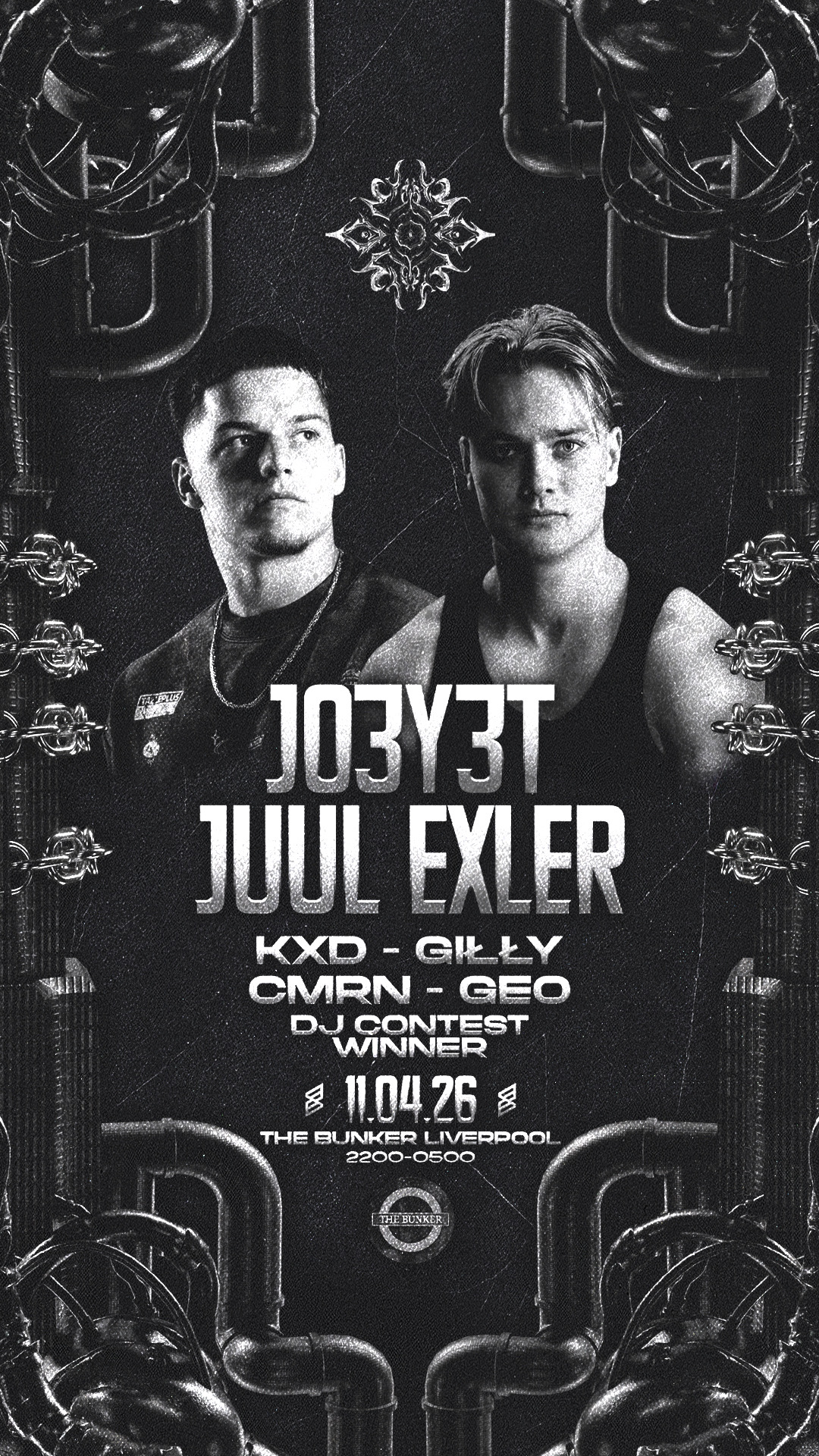 ØPEN MÏNDED PRESENTS: JO3Y3T & Juul Exler