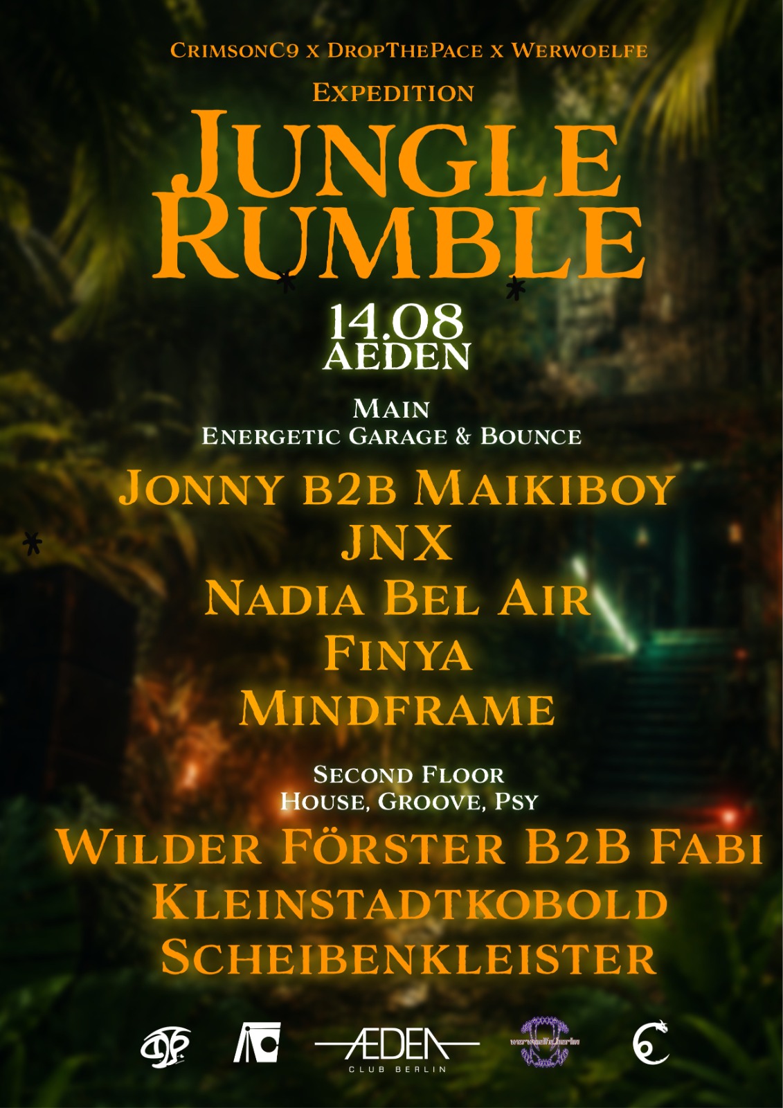 EXPEDITION JUNGLE RUMBLE - Bounce/Garage/Groove + Free Fruits