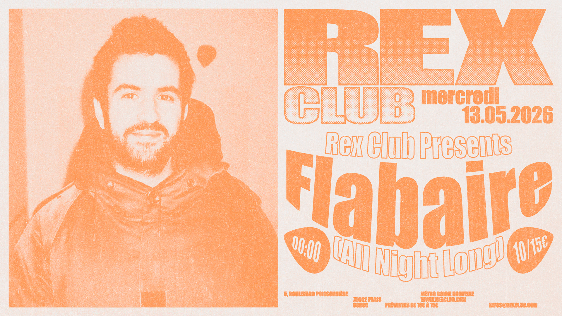 Rex Club presents: Flabaire all night long