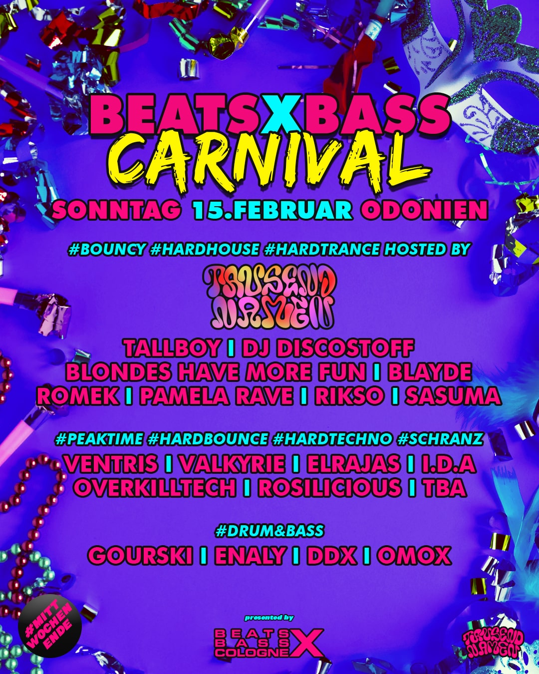 BEATS x BASS x CARNIVAL feat. Tausendnamen