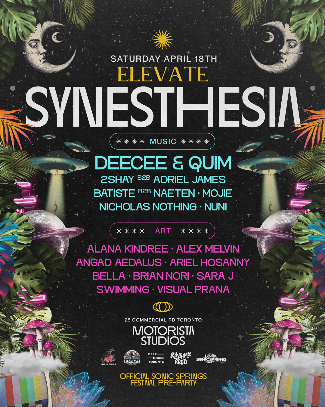 4th Annual Synesthesia Warehouse Party