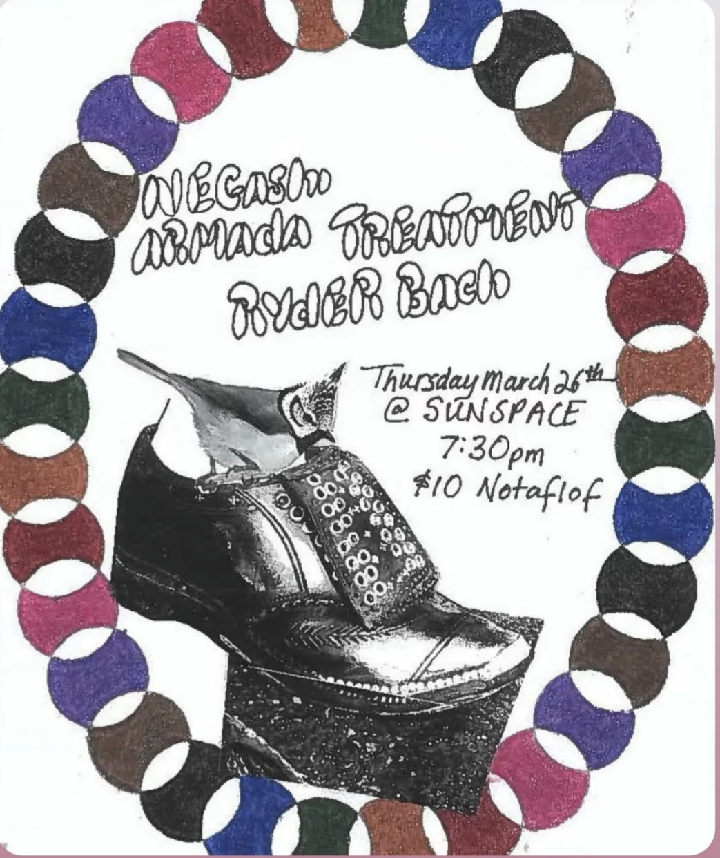 Negashi Armada, Treatment, Ryder Bach