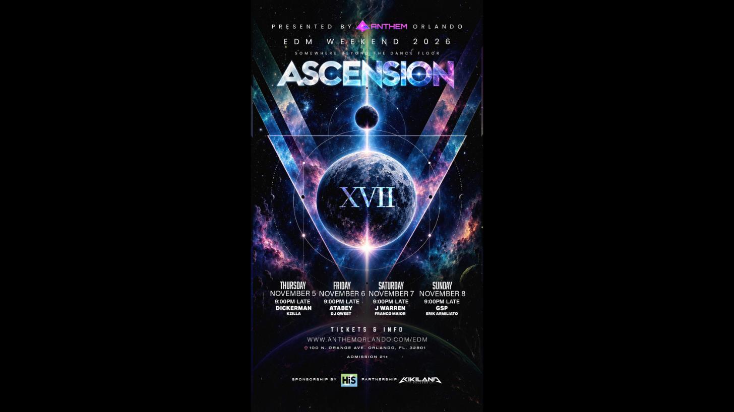 EDM Weekend 2026: Ascension Night 1 with Dickerman
