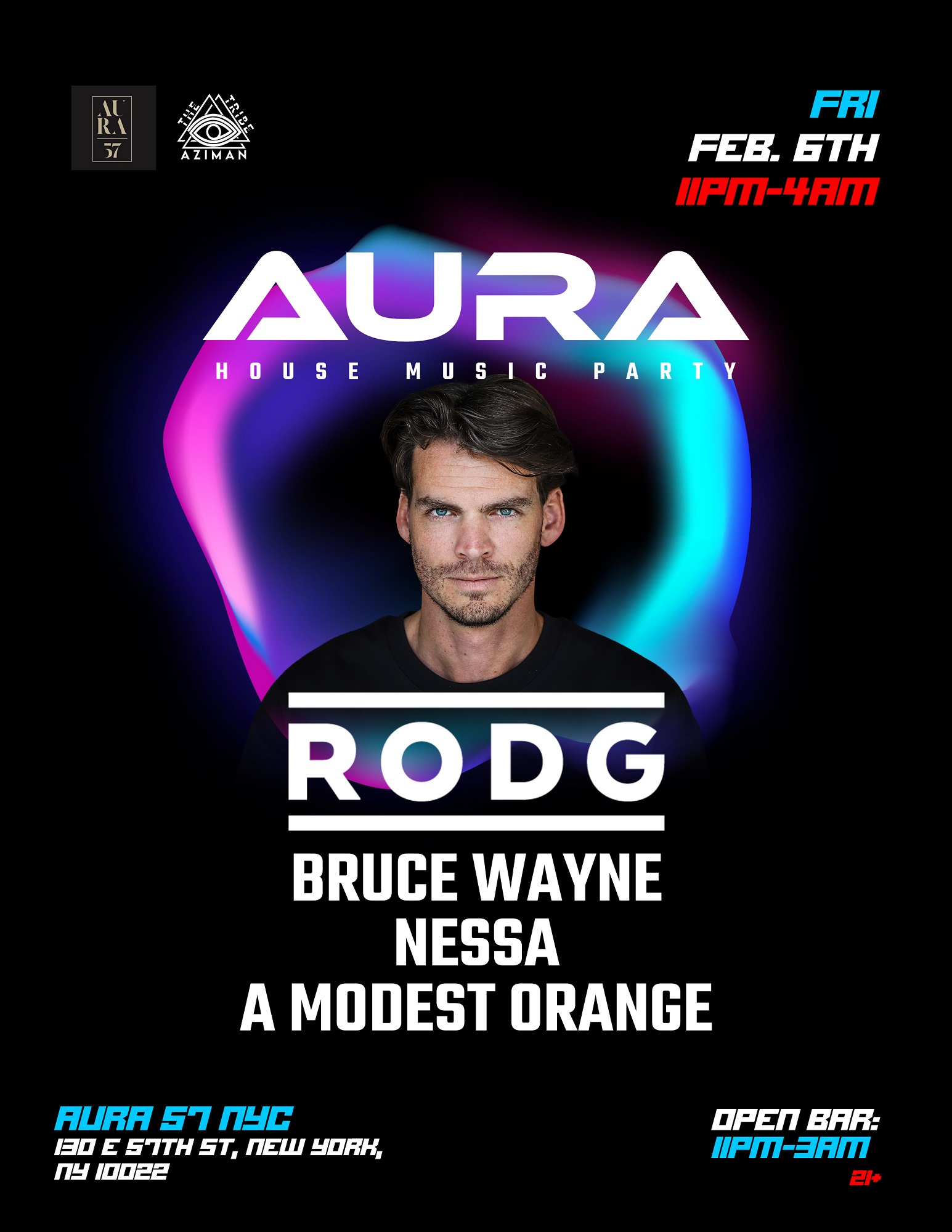 Aura with RODG (House Music Party)