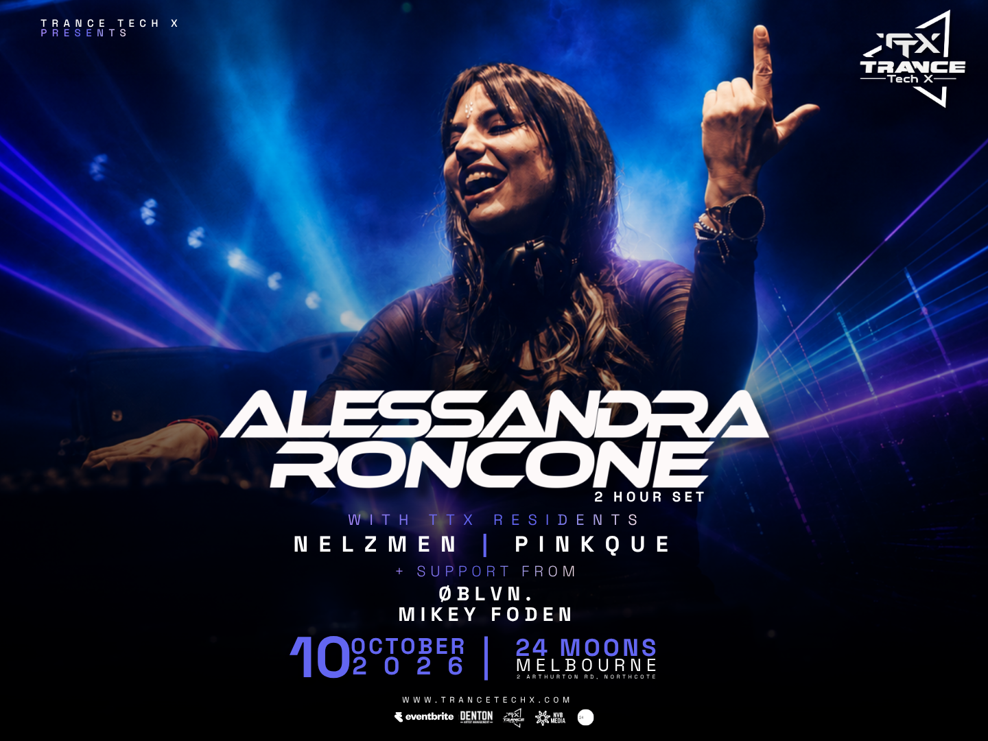 Trance Tech X presents Alessandra Roncone