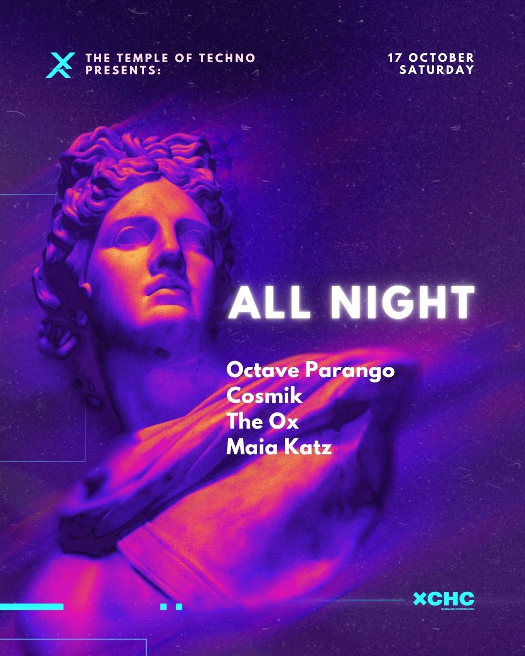 ALL NIGHT x The Temple of Techno