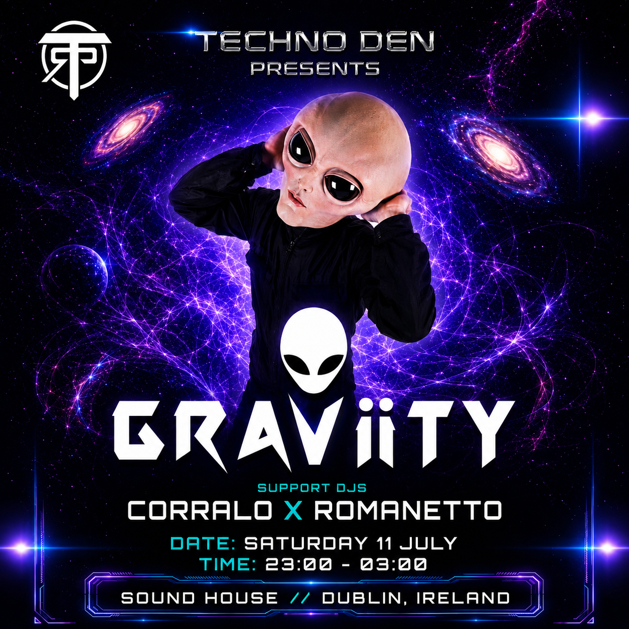 GRAViiTY (Hybrid Live) - The Alien PsyTechno Attacks