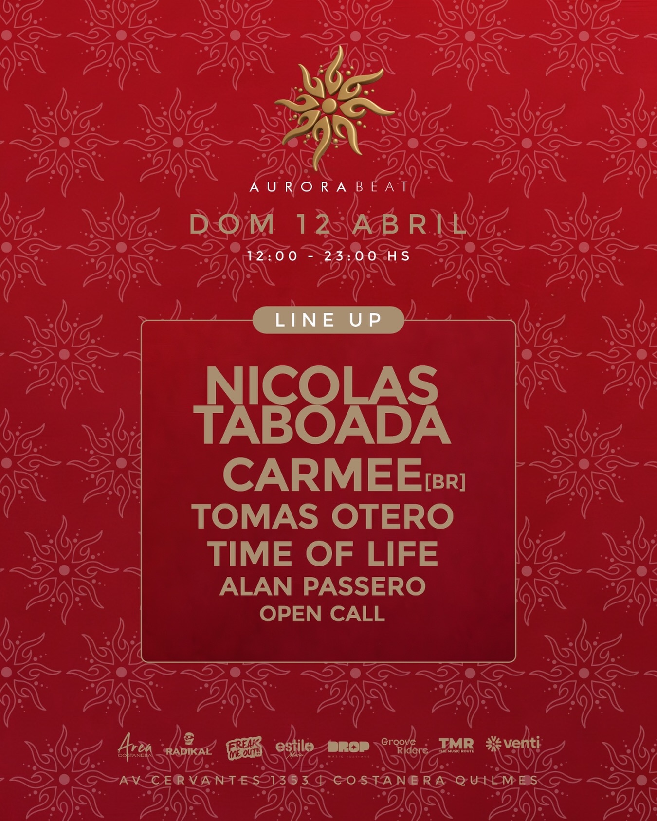 Nicolas Taboada + CARMEE & MORE ARTISTS - by AURORA BEAT, AREA COSTANERA