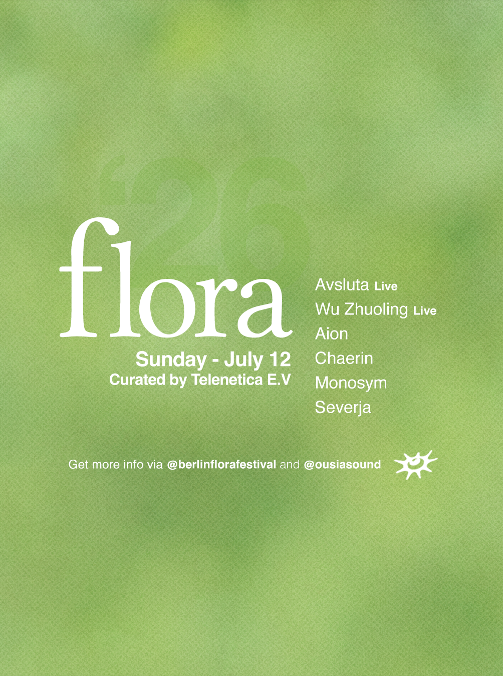 FLORA Festival '26 [Session 4: Curated by Telenetica E.V]