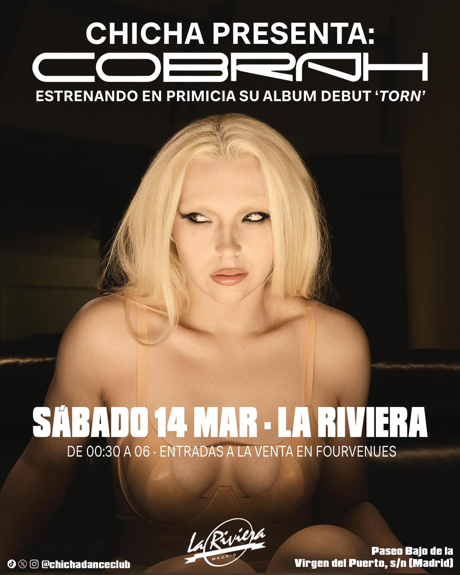 COBRAH at CHICHA Madrid