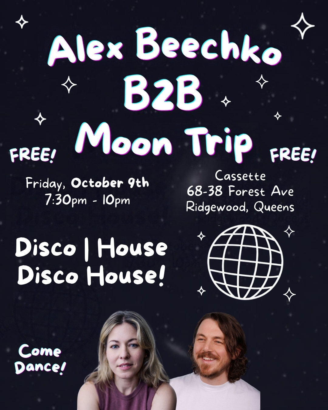 Disco House! Moon Trip B2B Alex Beechko