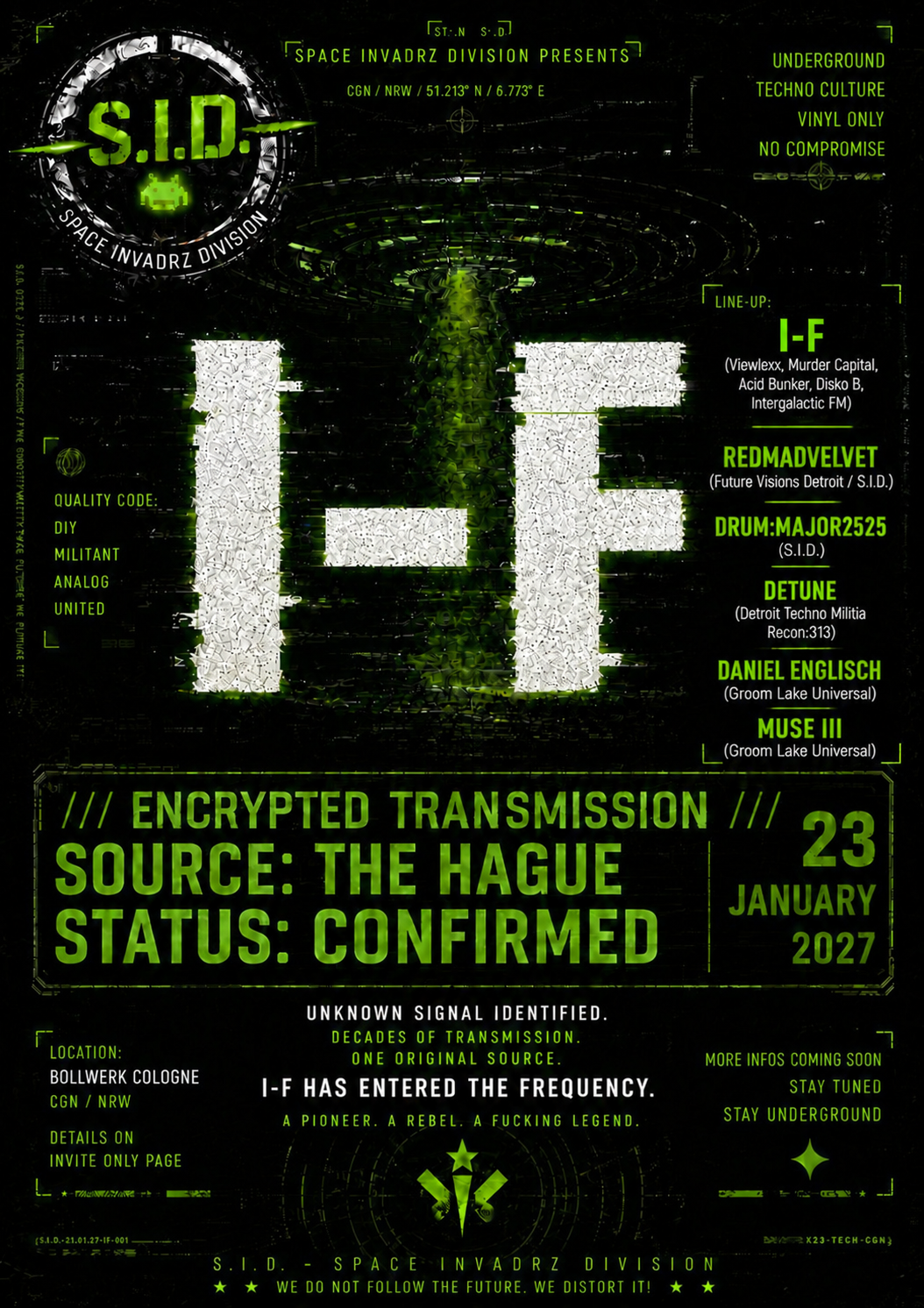 Flyer do evento de Daniel Englisch