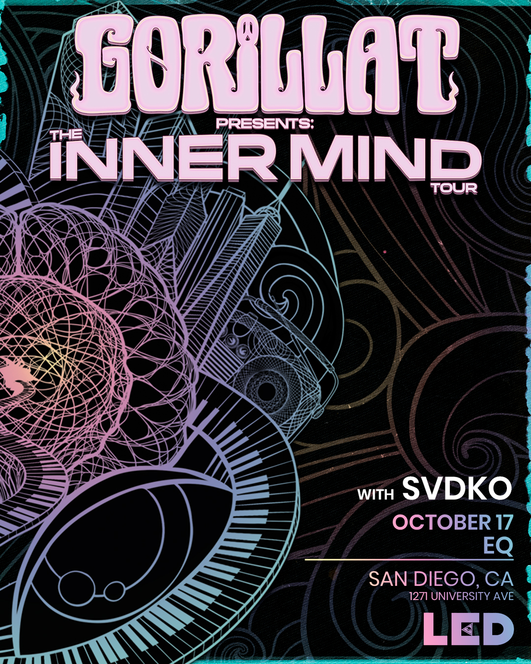 LED presents GorillaT with SVDKO