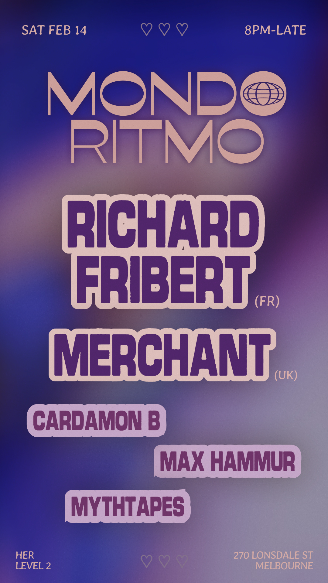 Mondo Ritmo with Richard Fribert (FR) & Merchant (UK)
