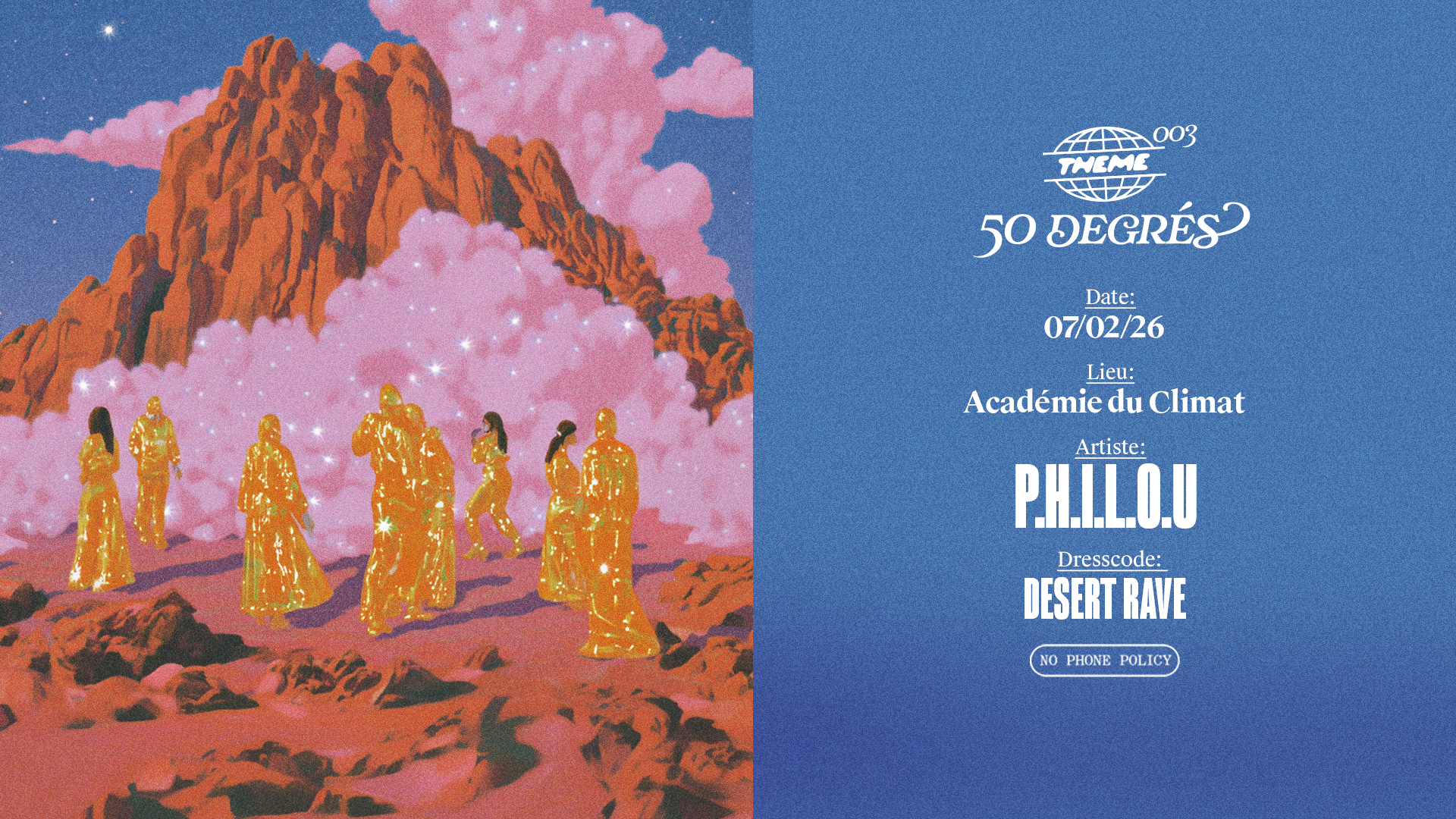 50 degrés - Académie du Climat - Philou