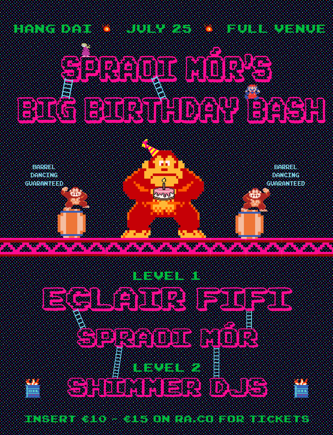 Spraoi Mór's 2nd Birthday Bash with Eclair Fifi and Shimmer at