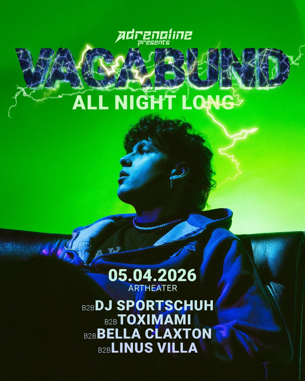 ADRENALINE x Vagabund B2B ALL NIGHT LONG