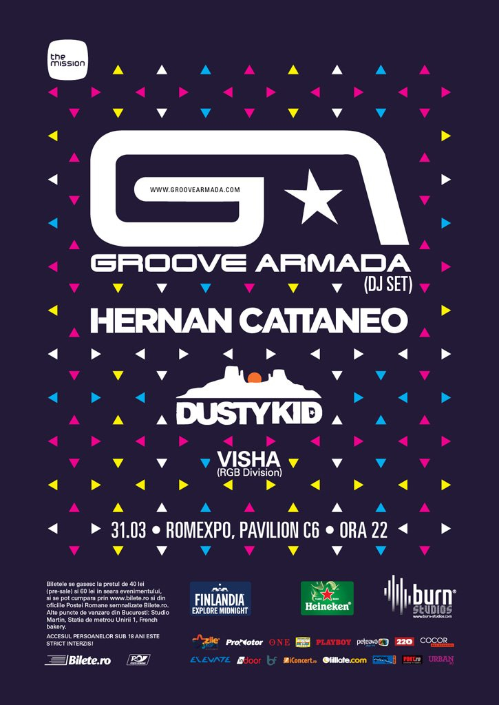 The Mission presents Groove Armada Dj Set Hernan Cattaneo