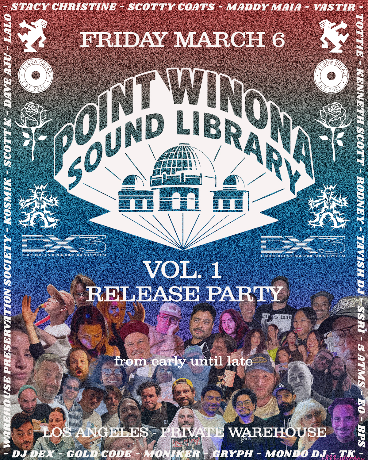 Elbow Grease x DX3: Point Winona Release Party