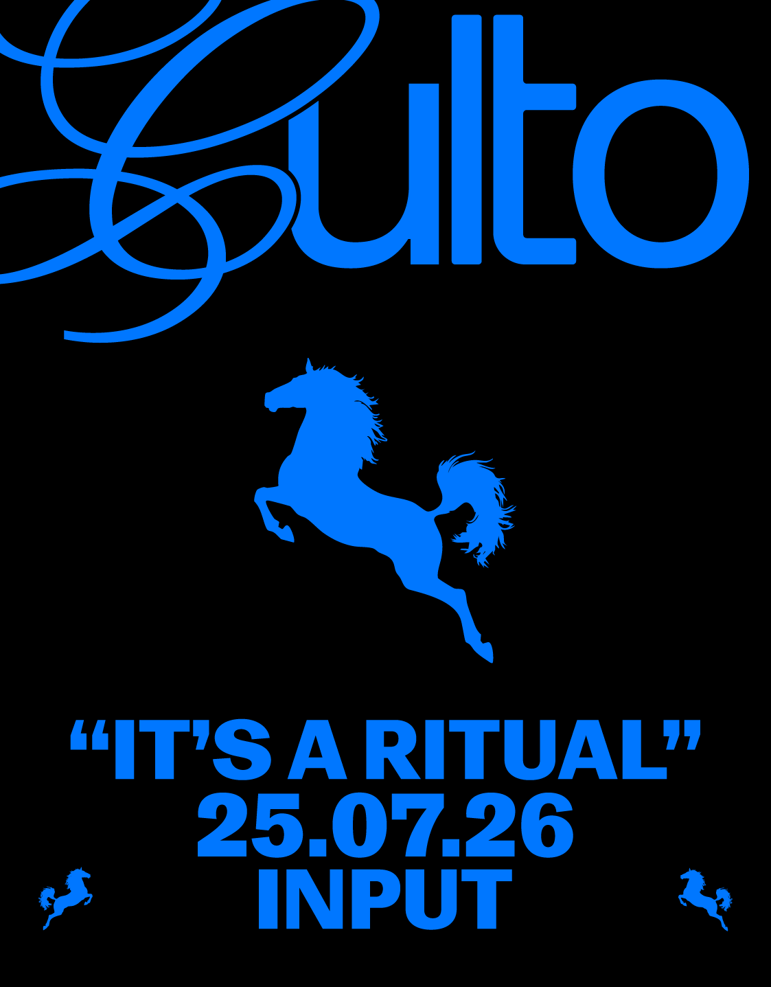 CULTO. It´s A Ritual