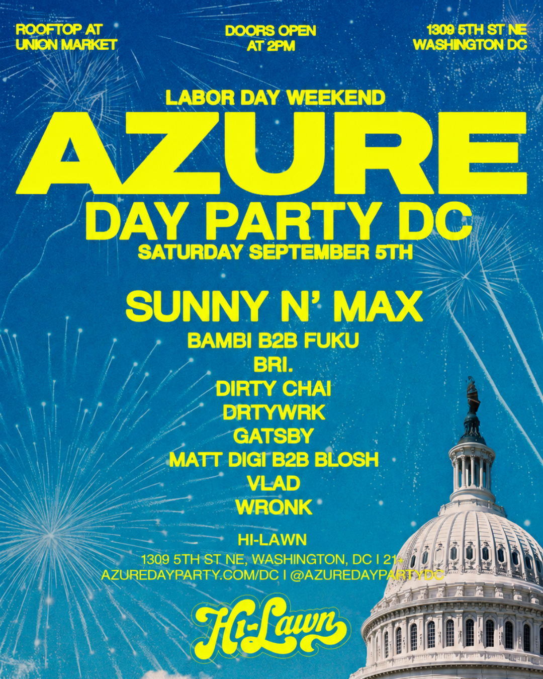 AZURE DC LDW at HI LAWN ROOFTOP