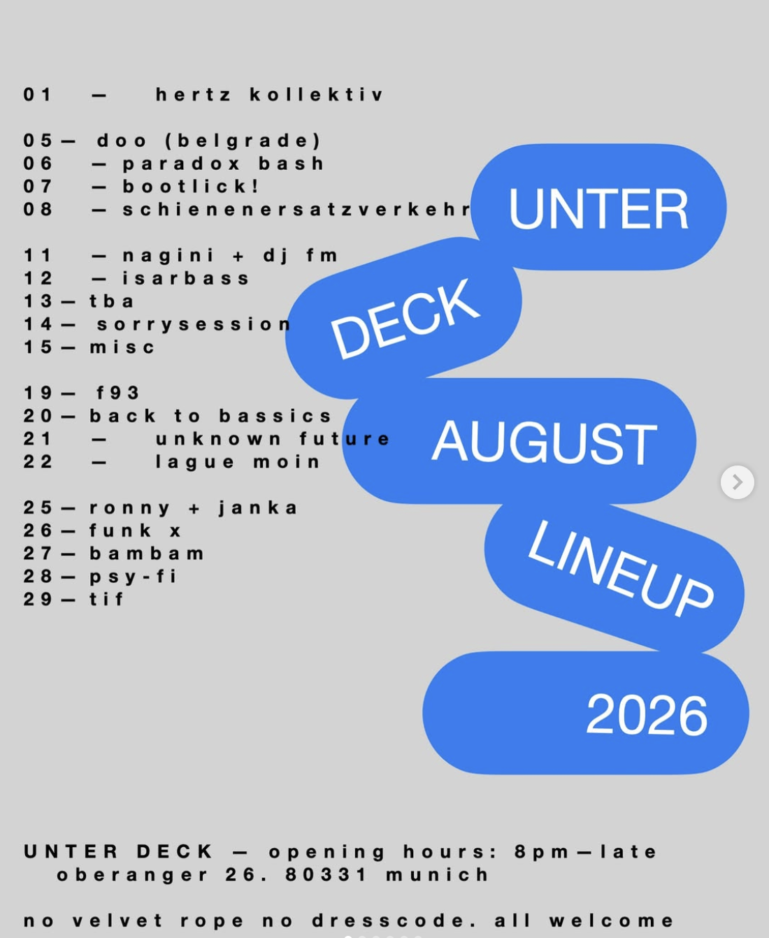 Unter Deck w/ Schienenersatzverkehr