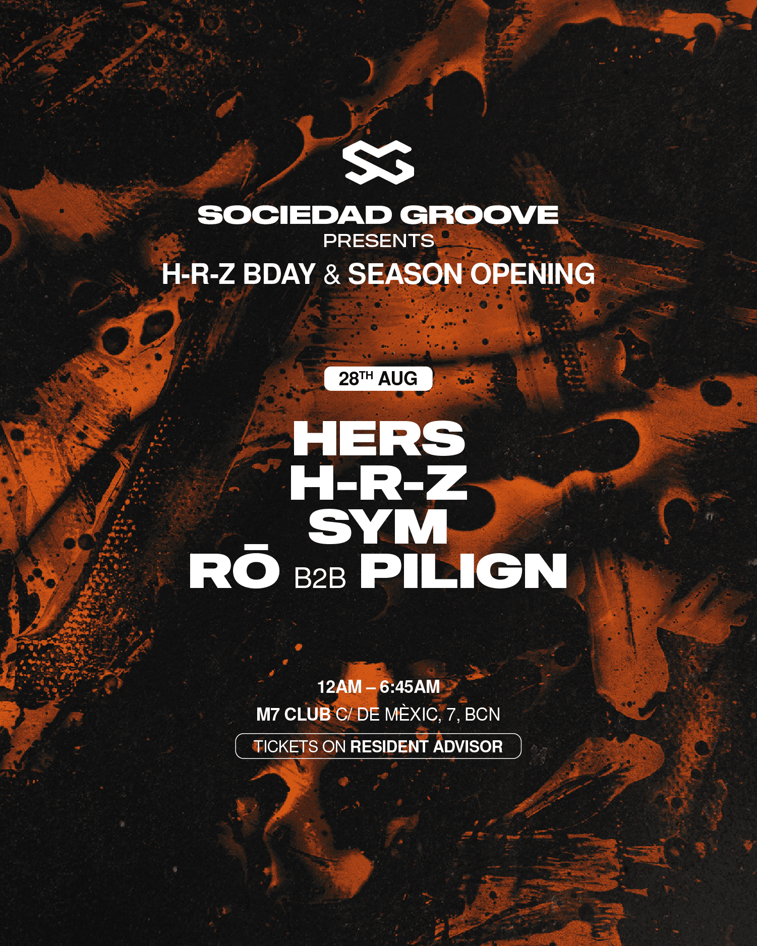 Sociedad Groove [H-R-Z BDAY & SEASON OPENING]