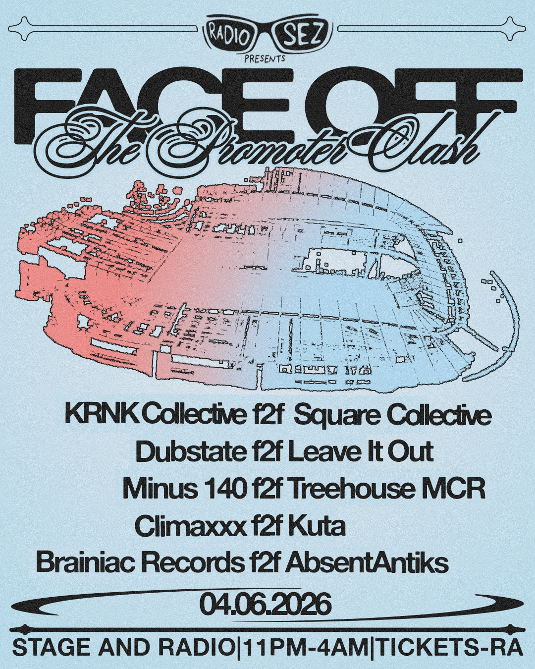 FACE OFF: THE PROMOTER CLASH at Stage and Radio