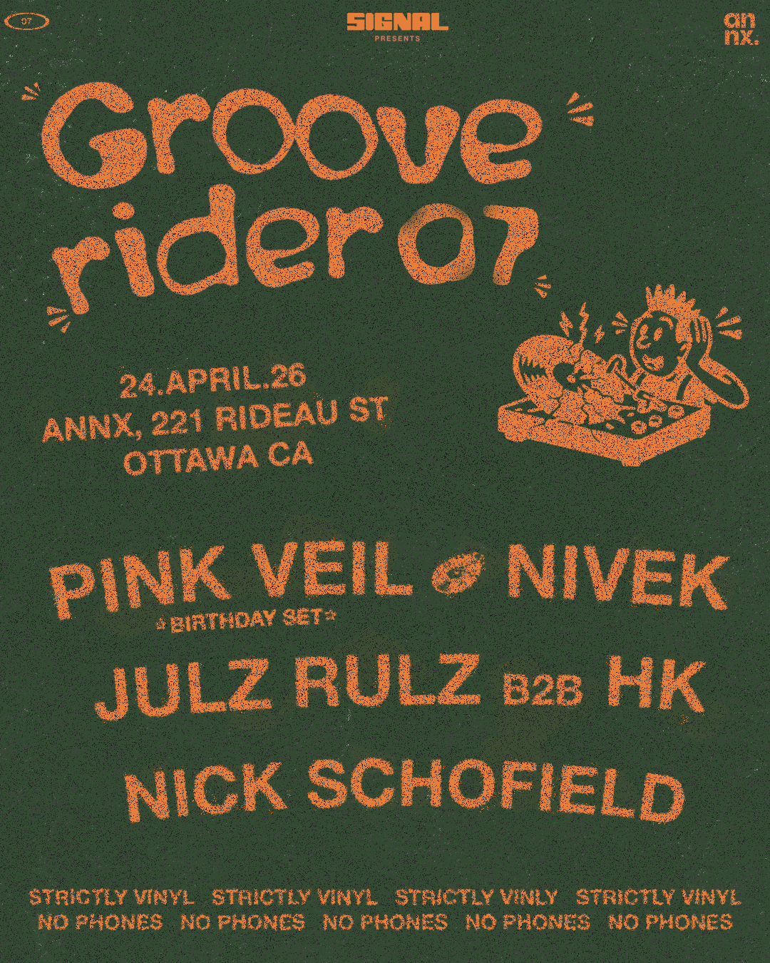 Groove Rider 07 (Strictly Vinyl/No Phones): Nivek, Pink Veil, Julz