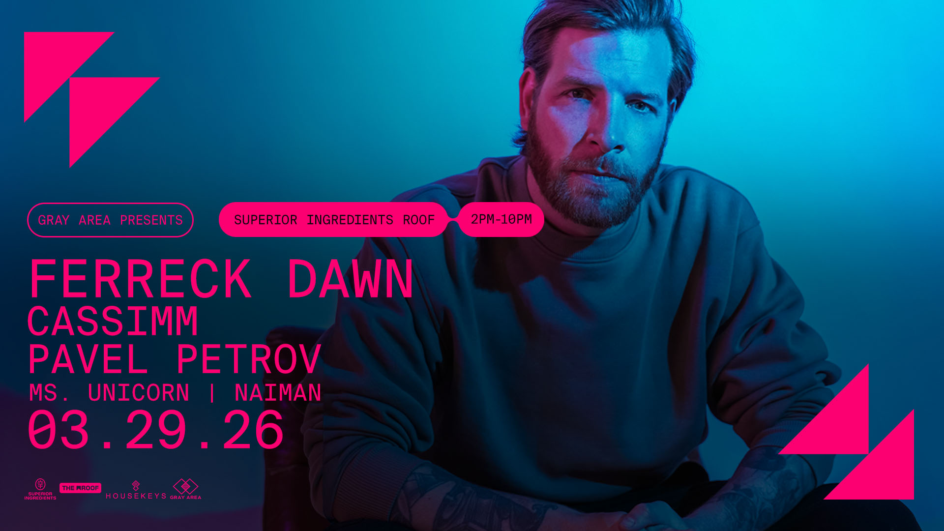 Ferreck Dawn w/ CASSIMM & Pavel Petrov on The Roof