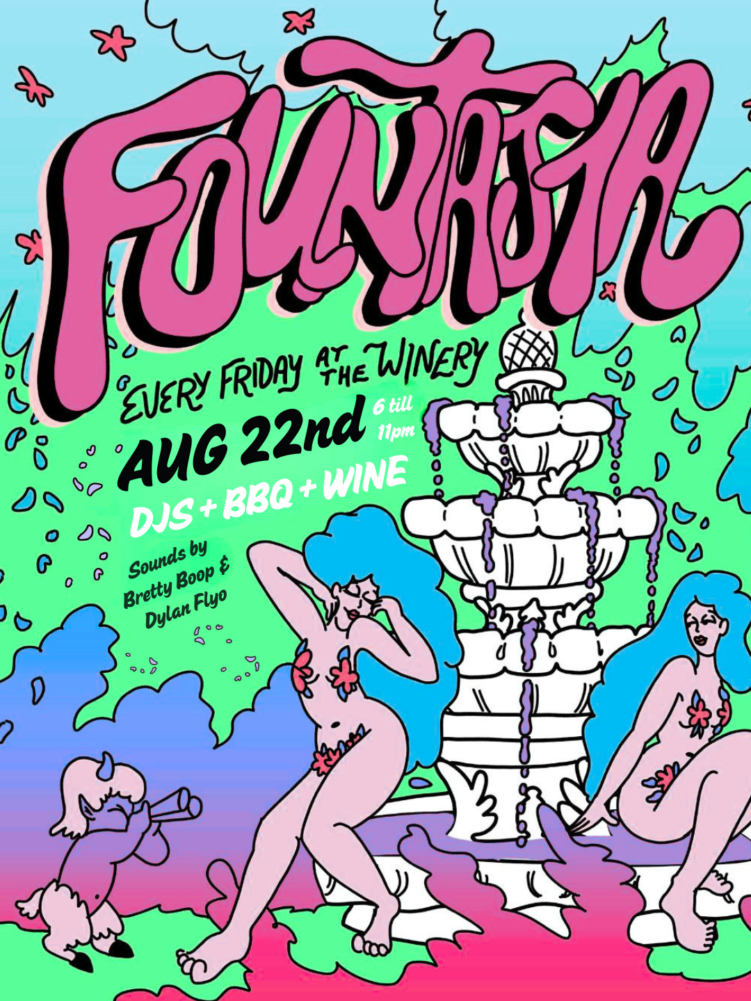 FOUNTASIA FRIDAY PATIO DANCE PARTY at PARADISE GRAPEVINE GEARY — Música · Toronto
