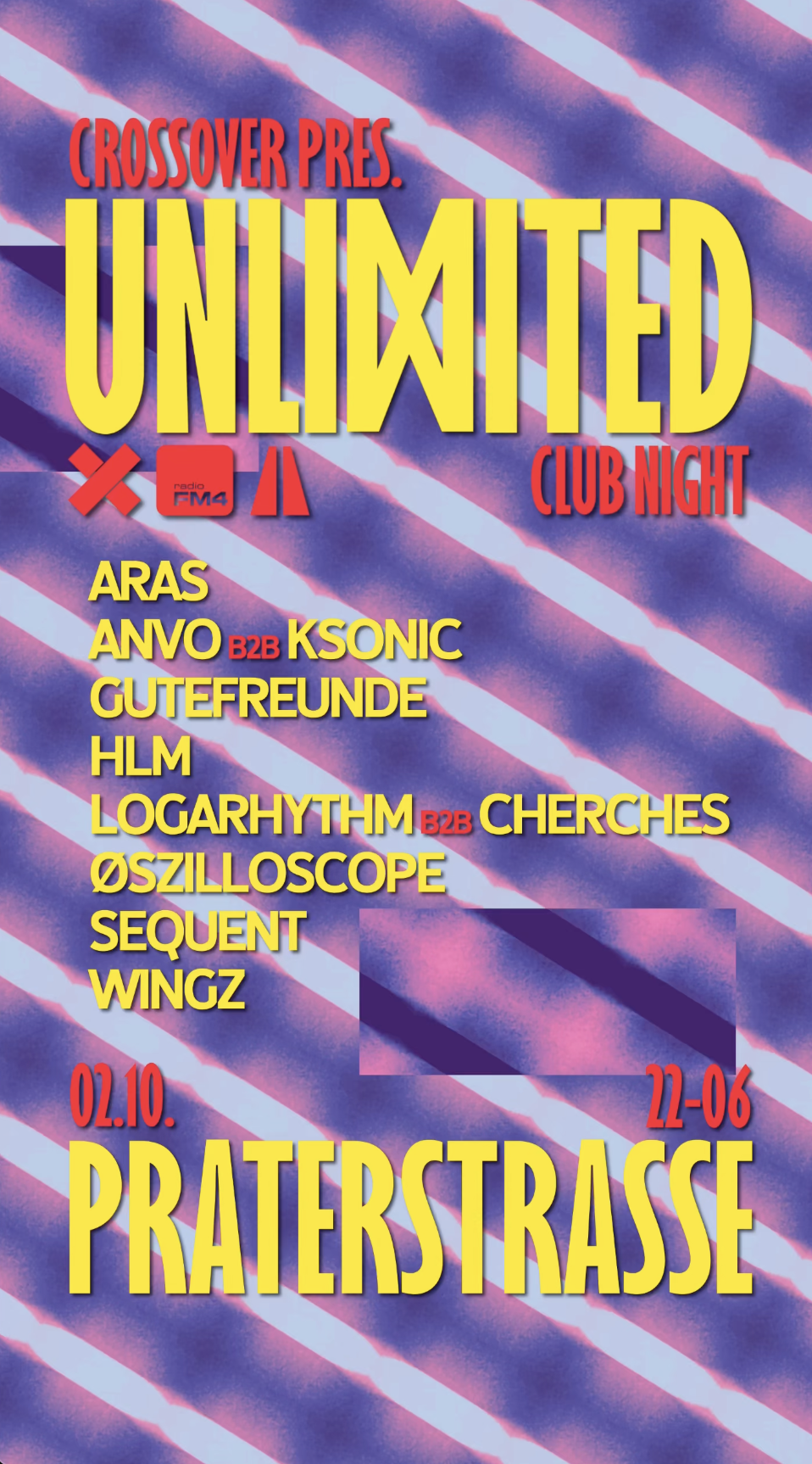 Crossover präs. FM4 Unlimited Club Night