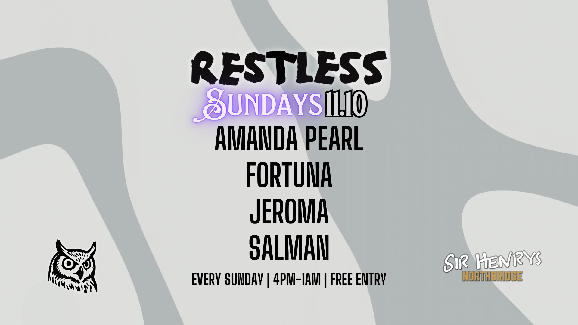 RS134: Restless Sundays