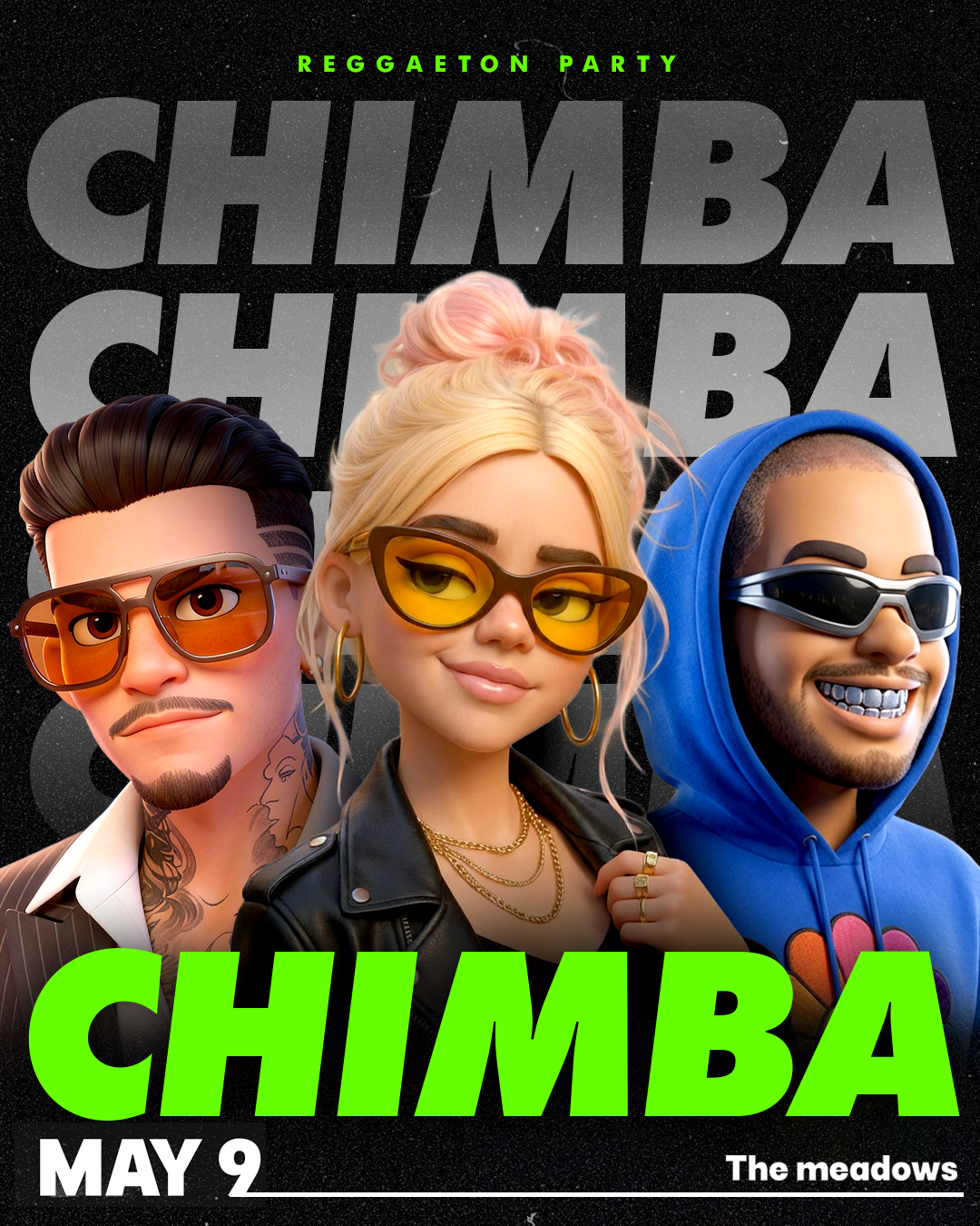 Chimba (18+) → Reggaeton Party