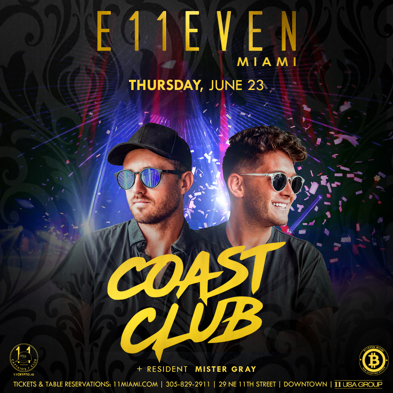 Coast Club at E11EVEN MIAMI & ROOFTOP, Miami