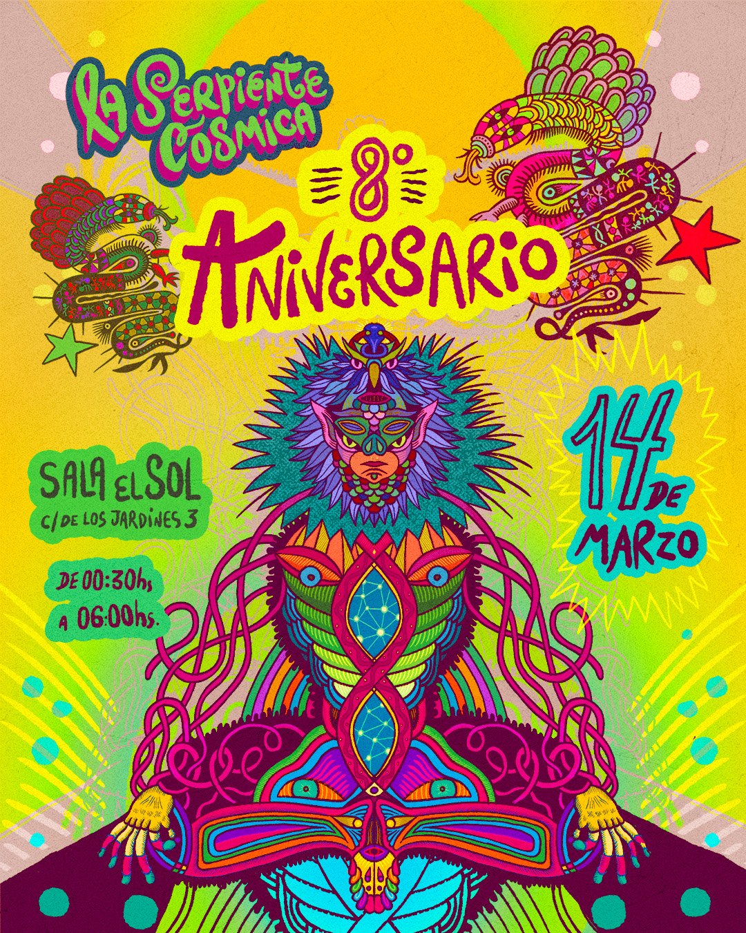 La Serpiente Cósmica/ 8º ANIVERSARIO