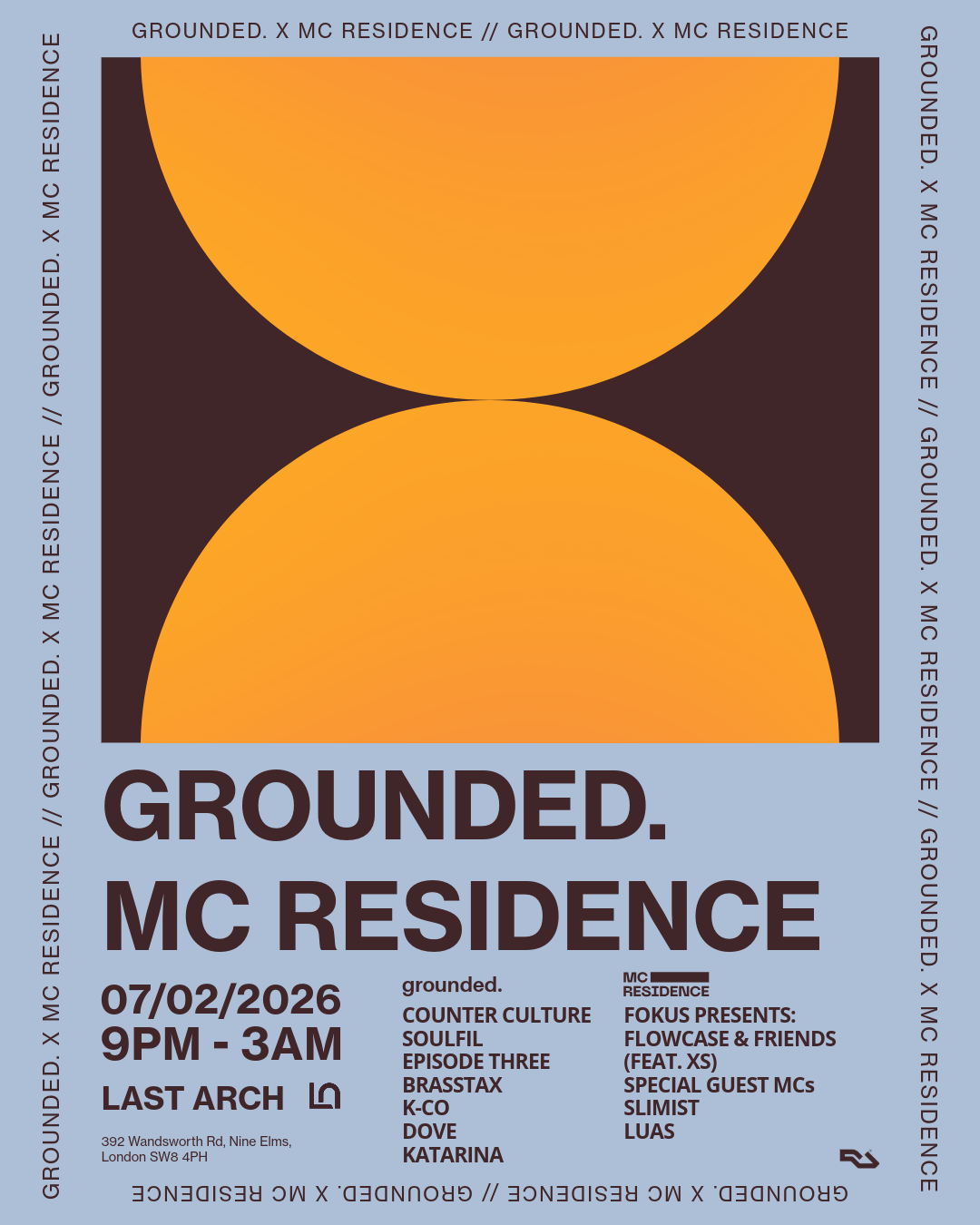 grounded. x MC RESIDENCE