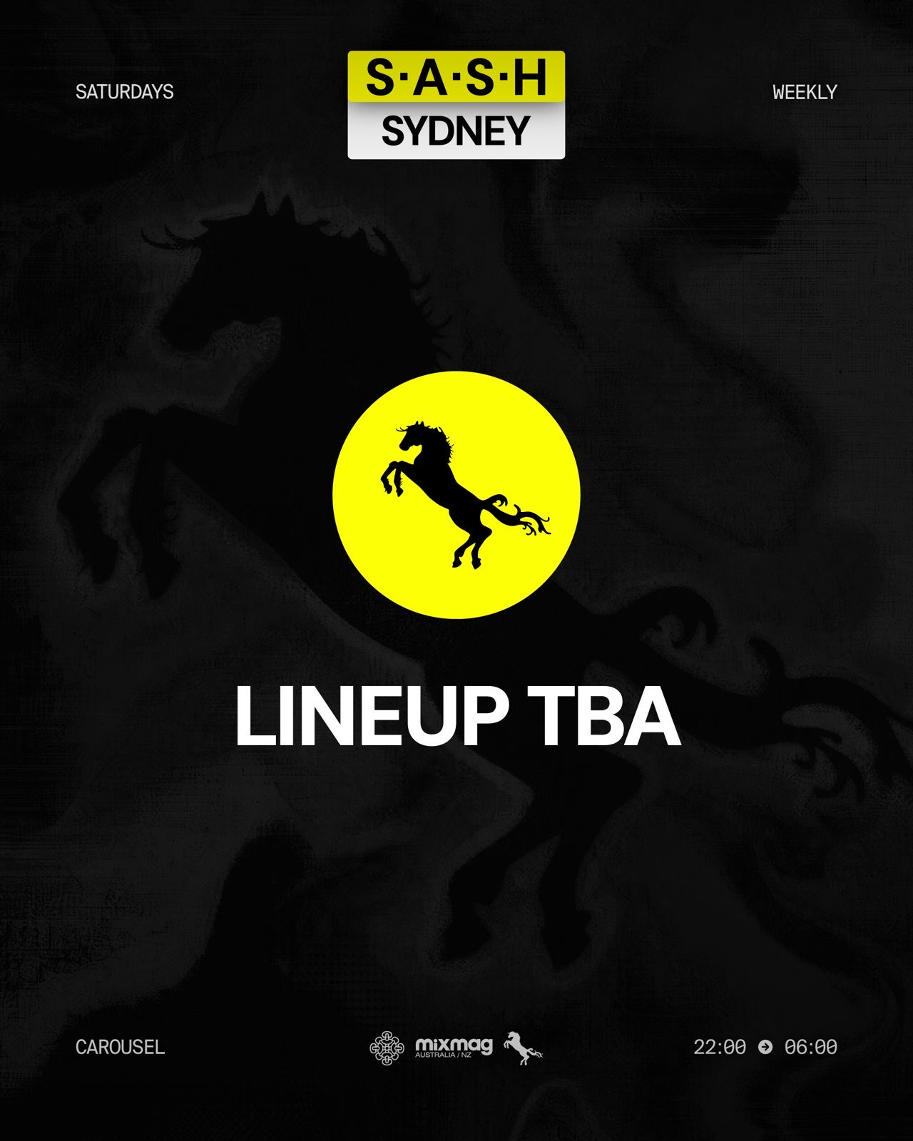 ★ S.A.S.H Sydney ★ ★ Saturday 26th September ★