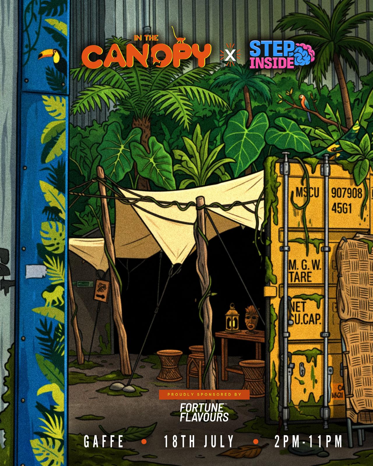 In The Canopy x Step Inside @ Gaffe