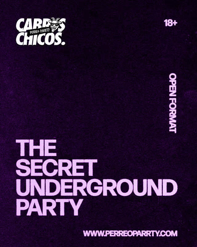 Cabros Chicos – Underground Y2K & Top 40 Parrty (18+) - Mehanata Bar