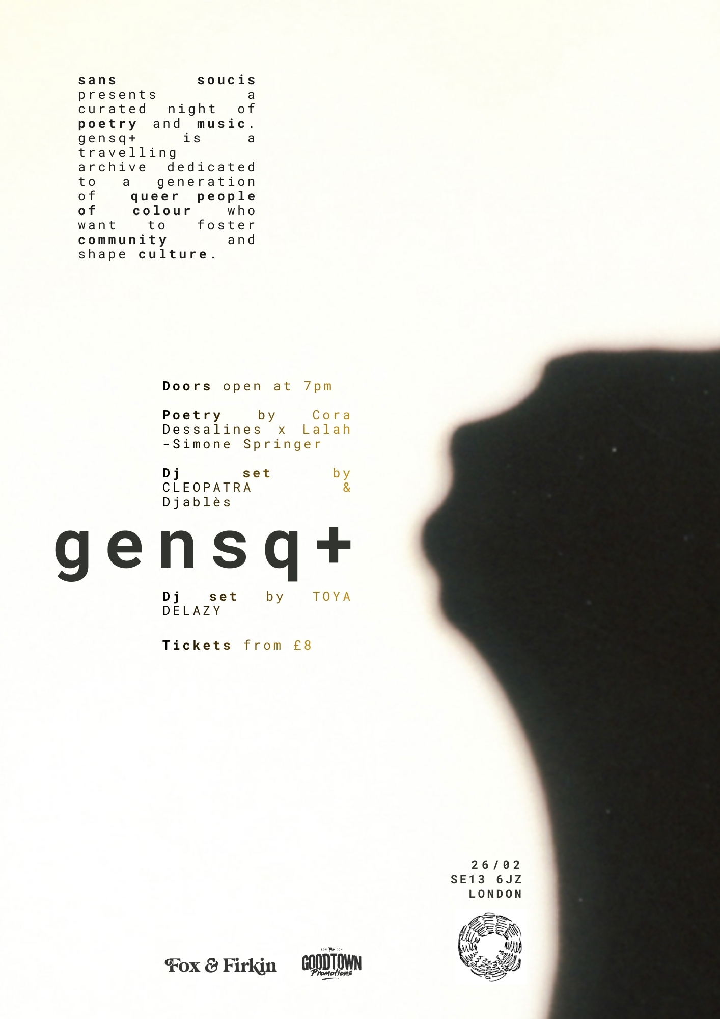 Sans Soucis presents gensq
