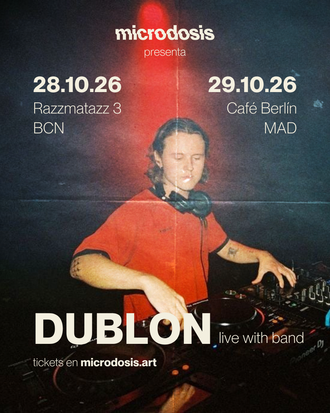 Dublon (live with band) en microdosis - Razzmatazz 3, BCN