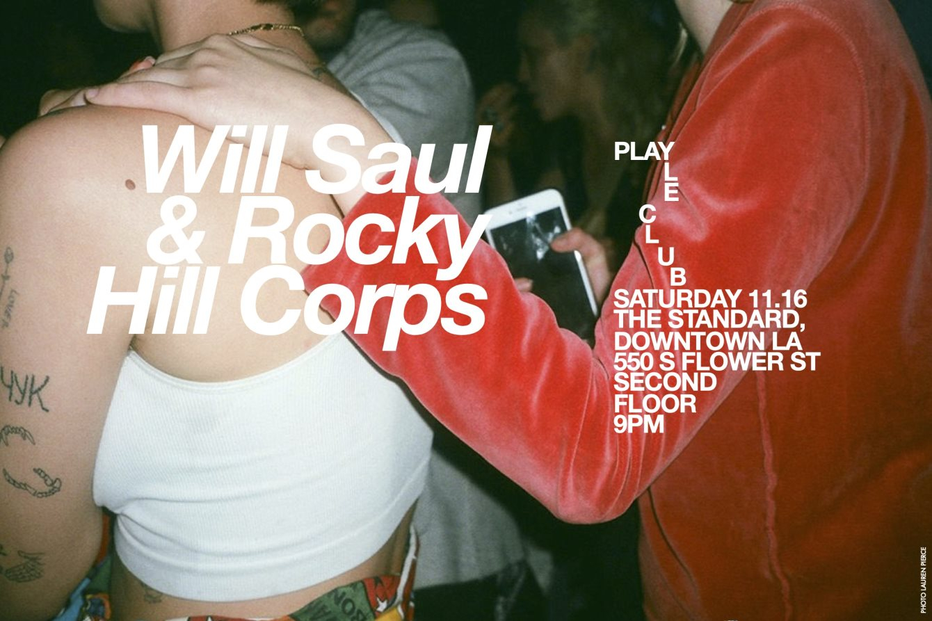 Will Saul event flyer